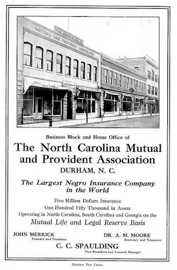 North Carolina Mutual Life Insurance Company Founded African American Registry