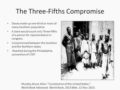 The 'Three-Fifths Compromise' in America, a story - African American ...