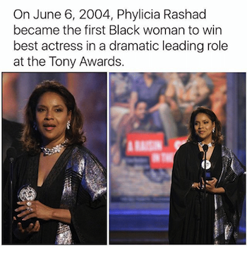 The First Black Woman Wins A Tony Award For Dramatic Lead Role ...