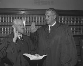 Thurgood Marshall Becomes The First Black Judge On The United States Supreme Court - African ...