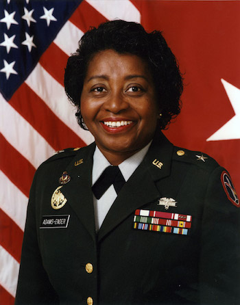 Clara Adams-Ender, Military Officer born - African American Registry