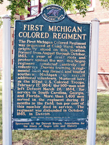 The First Michigan Colored Regiment is Raised - African American Registry