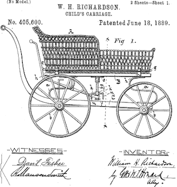 who invented the baby buggy