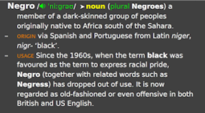 Negro The Word A History African American Registry