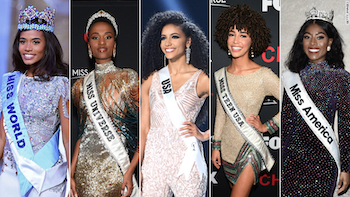 Black Women Win All 5 Major Beauty Pageants - African American Registry