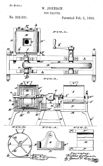 Willis Johnson and the Egg Beater Invention